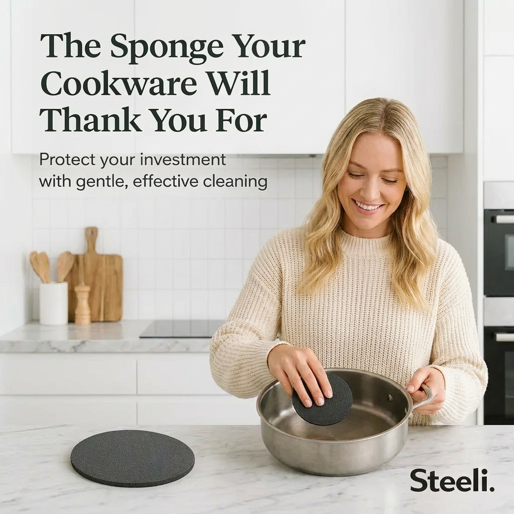 Steeli Sponge for Stainless Steel